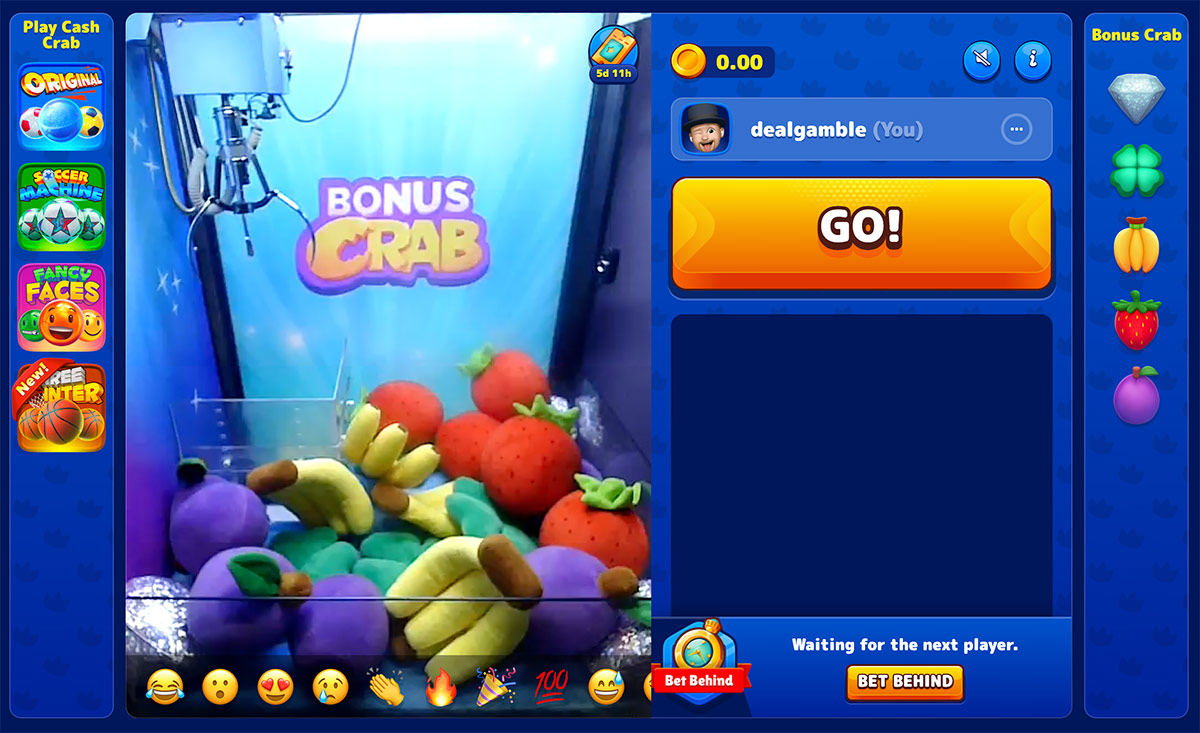 WishWin Bonus Crab Feature